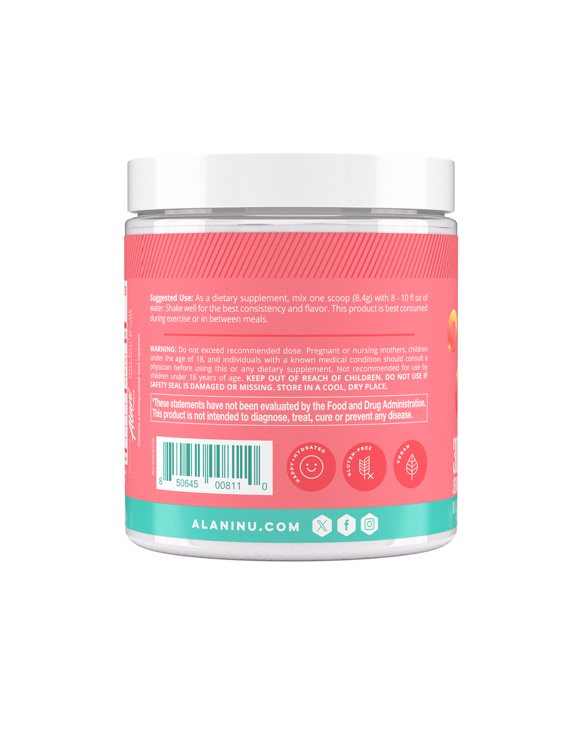 bcaa - sour peach rings